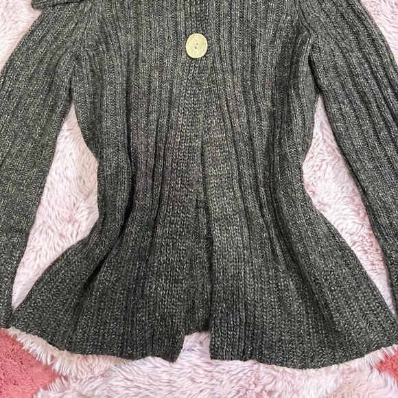 Brown carolyn taylor chunky collared sweater - Picture 4 of 6